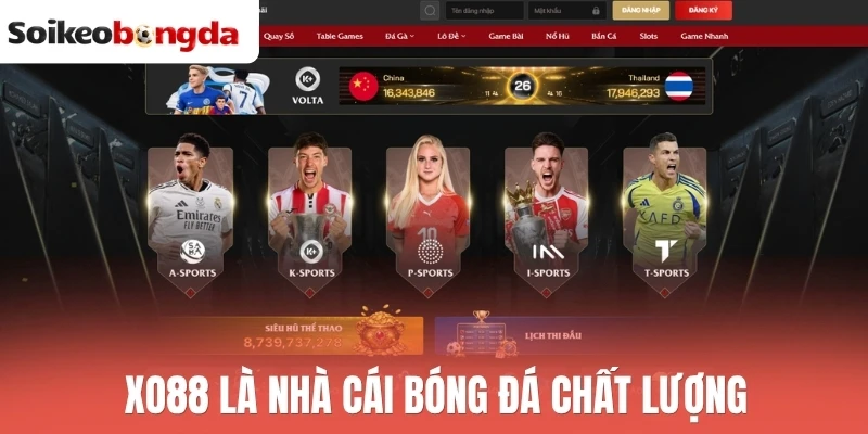 Soi kèo bóng đá 85 Xo88 là nhà cái bóng đá chất lượng