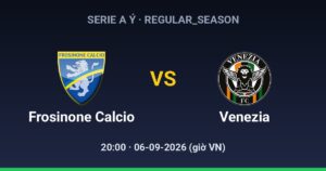 Frosinone Calcio vs Venezia FC